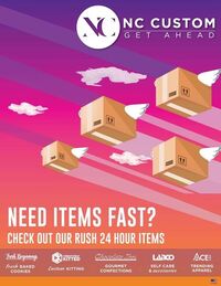 NC Custom Rush 24 Hours Items 2025 US
